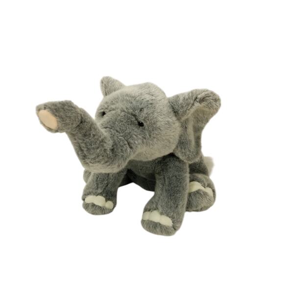 Animal Alley Gray Elephant Plush Sitting Stuffed Animal Toy 2000 Toys R Us - Picture 1 of 8